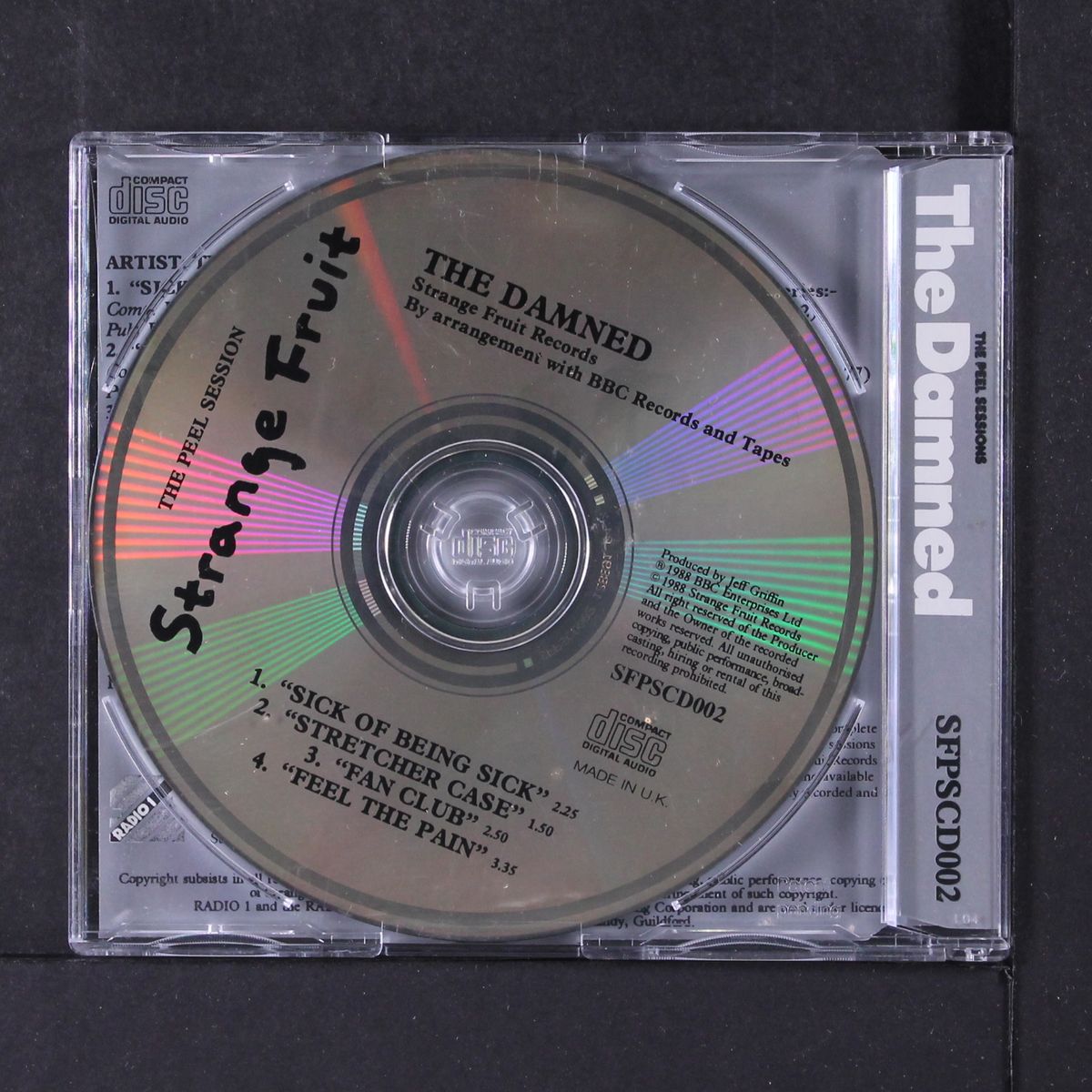 the peel session by DAMNED