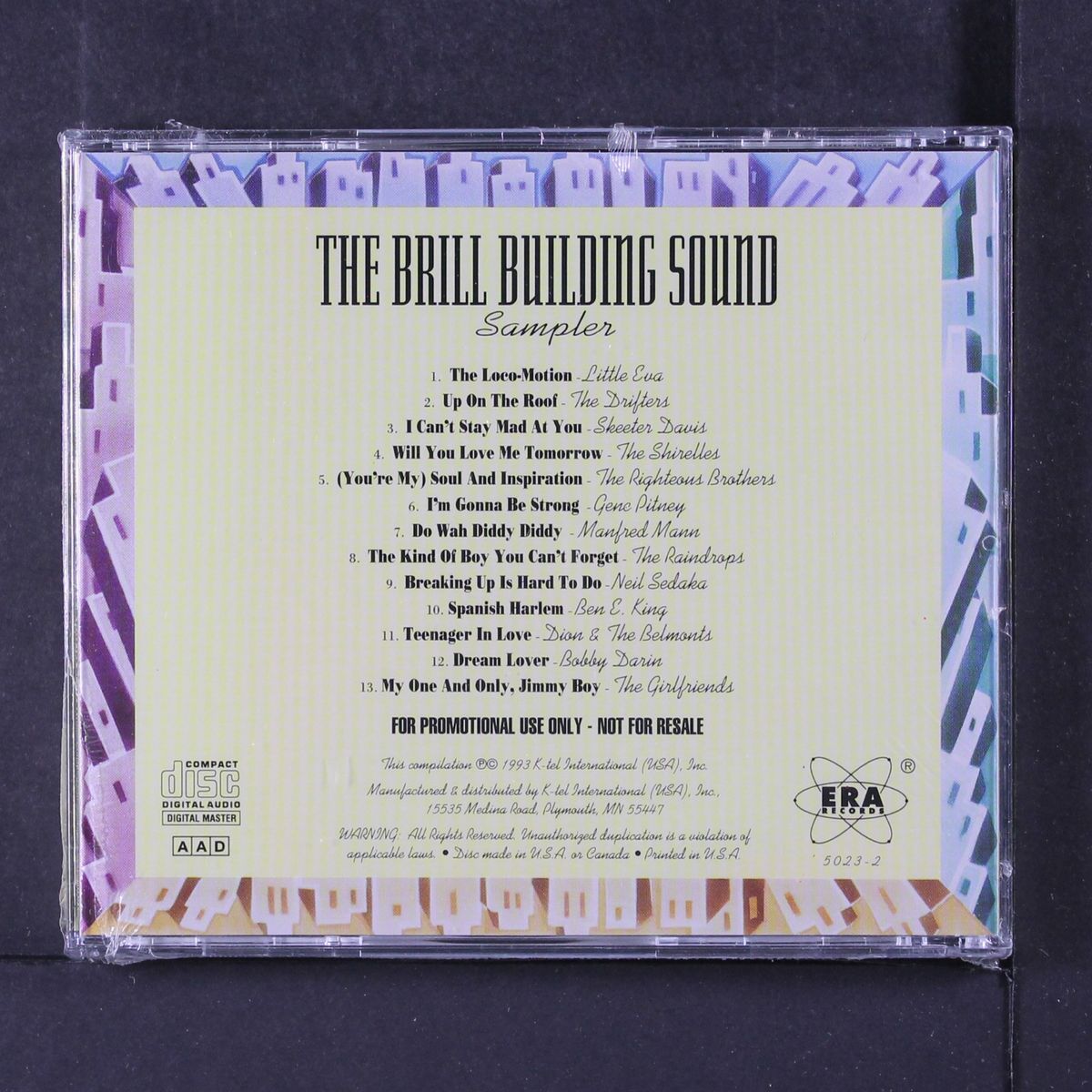 the brill building sound sampler by VARIOUS