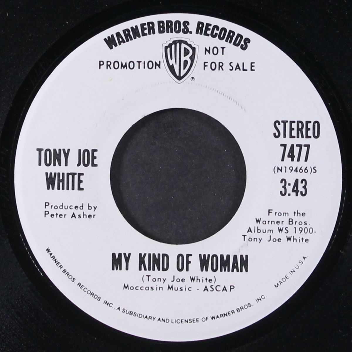 my kind of woman / mono by TONY JOE WHITE