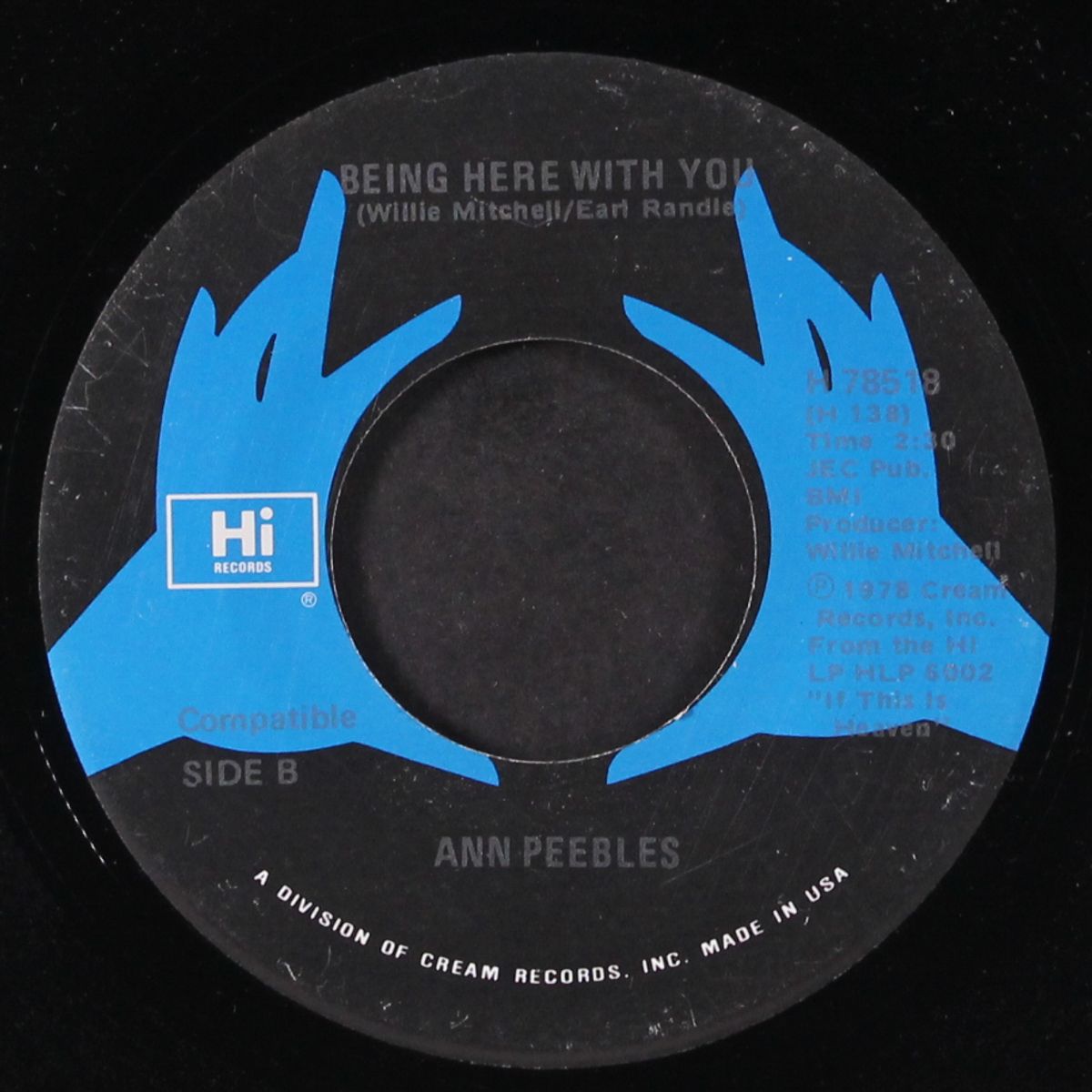i didn't take your man / being here with you by ANN PEEBLES