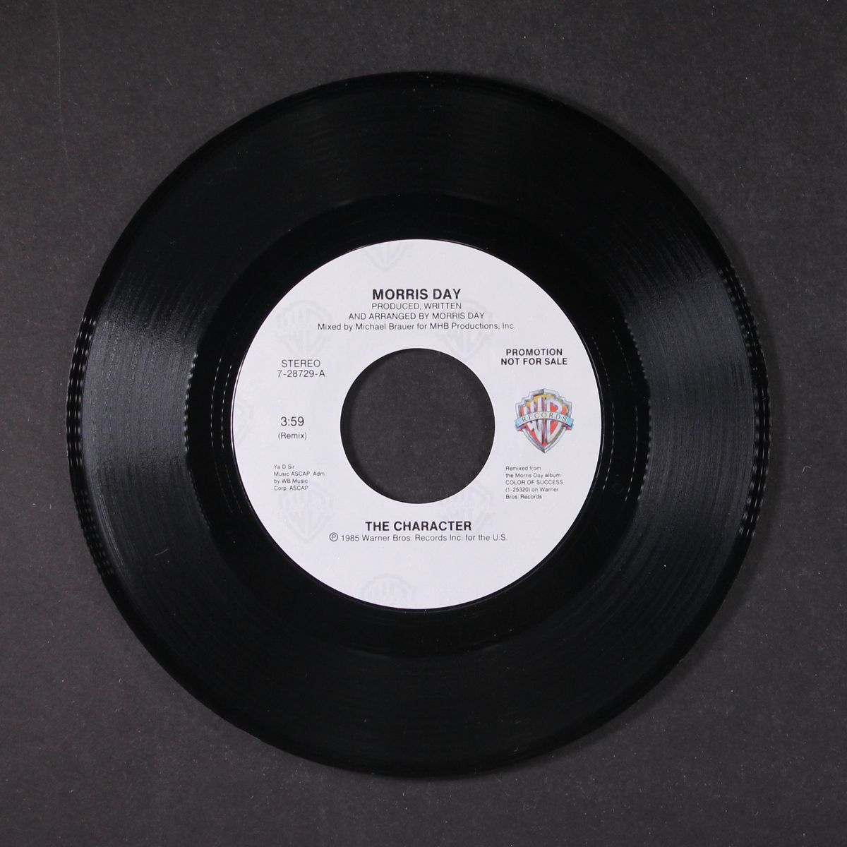the character / same by MORRIS DAY