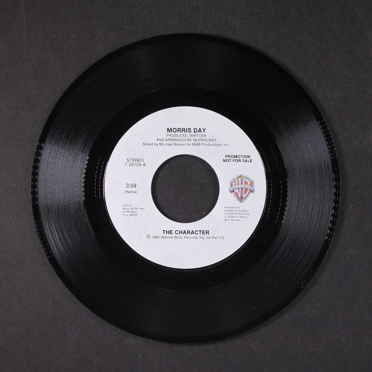 the character / same by MORRIS DAY