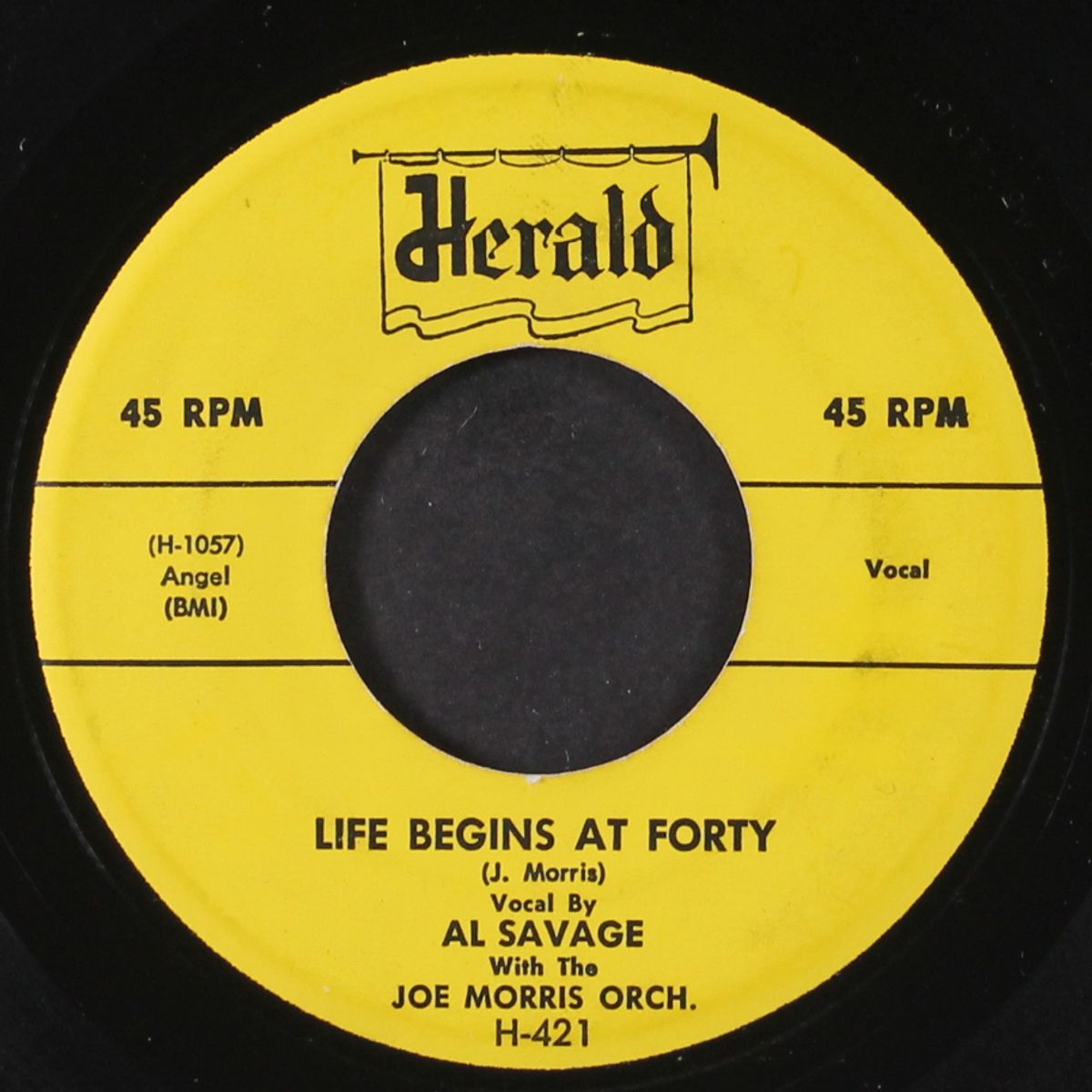 love is a funny thing / life begins at forty by AL SAVAGE