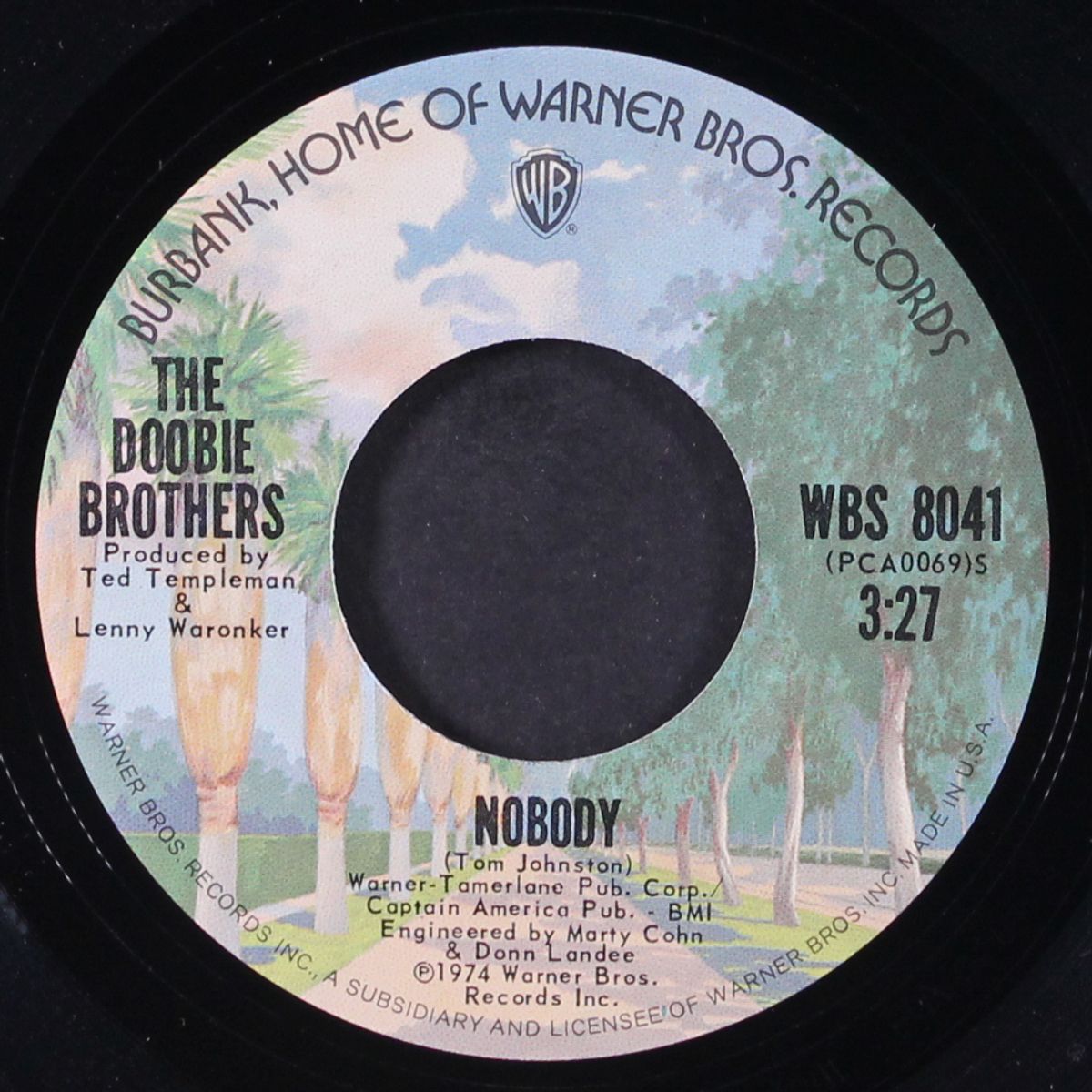nobody / flying cloud by DOOBIE BROTHERS