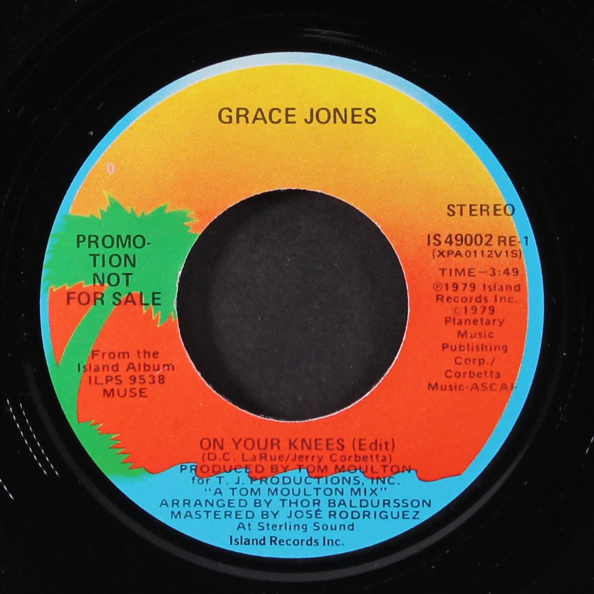 on your knees / mono by GRACE JONES