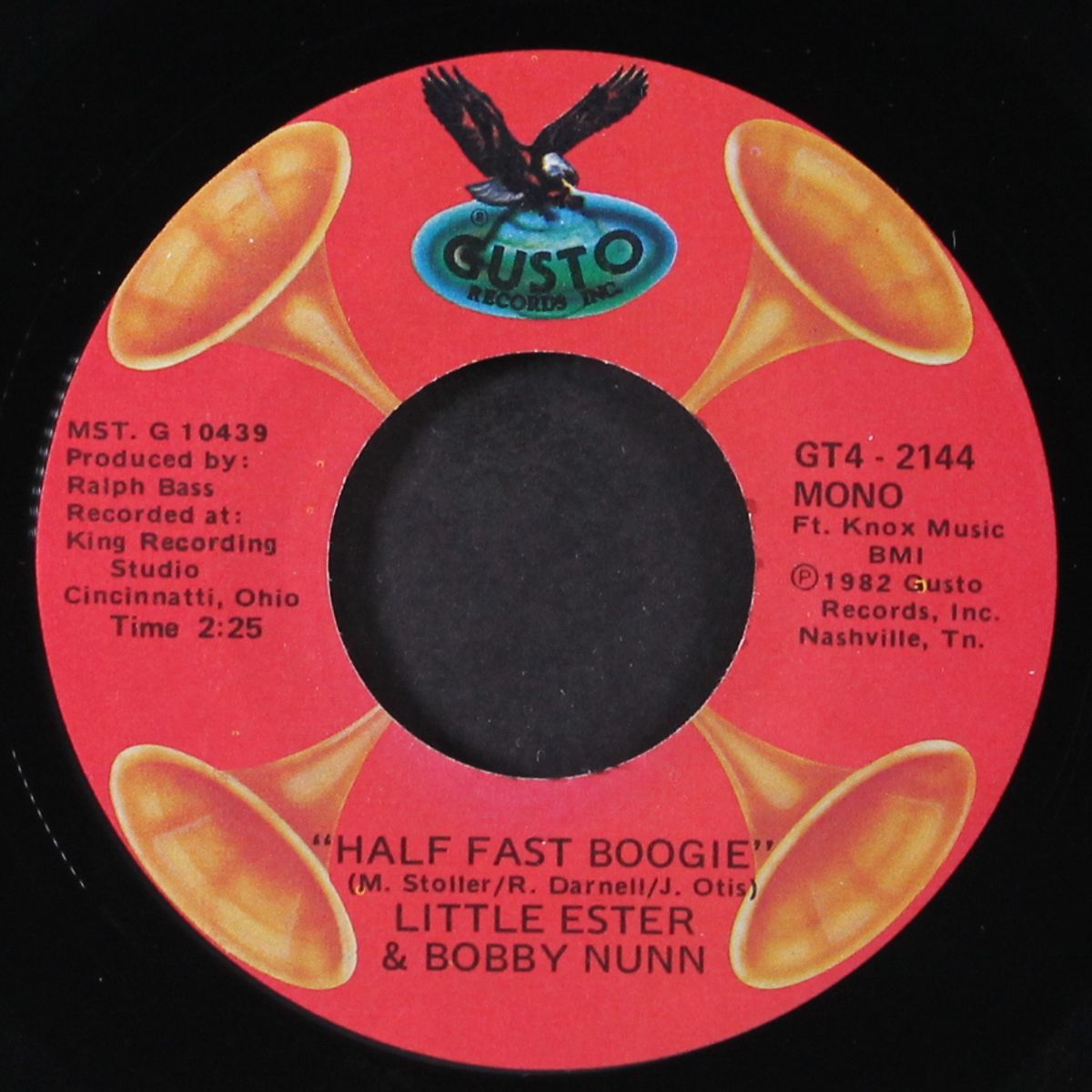 half fast boogie / the deacon moves in by LITTLE ESTER & BOBBY NUNN / DOMINOES