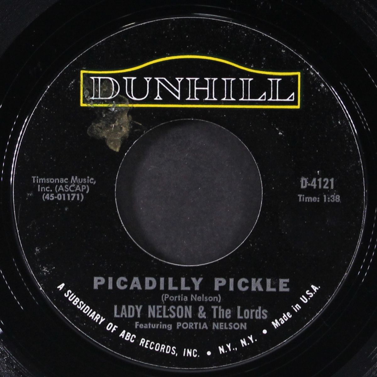 picadilly pickle / monday, monday by LADY NELSON & LORDS