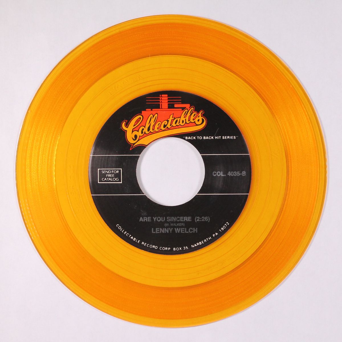 i need someone / are you sincere by LENNY WELCH