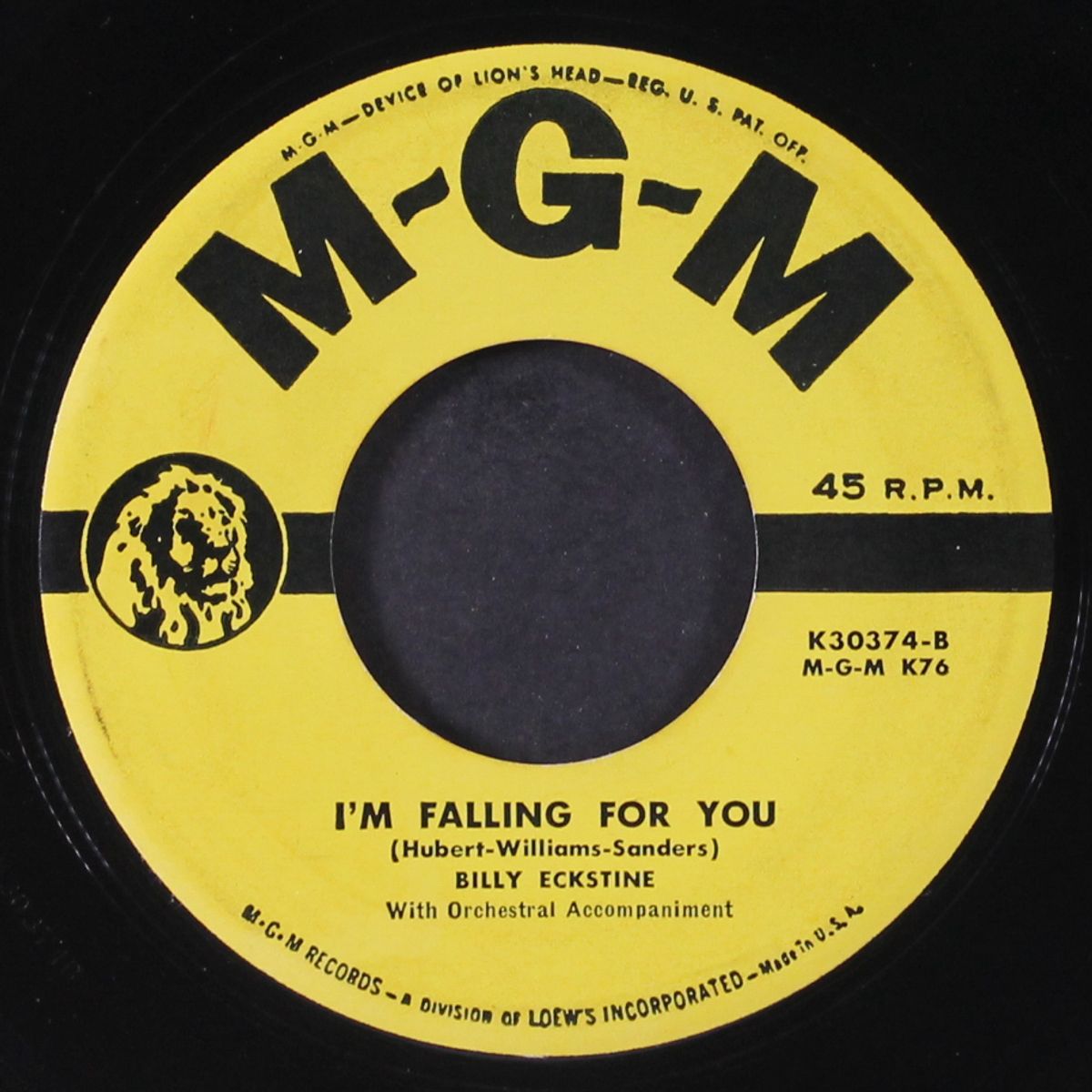 i'm falling for you / caravan by BILLY ECKSTINE