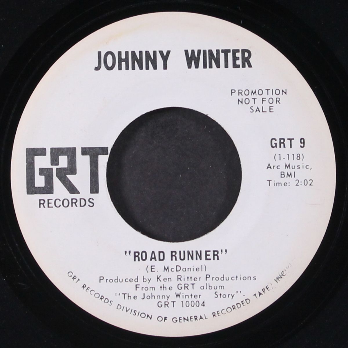 road runner / the guy you left behind by JOHNNY WINTER