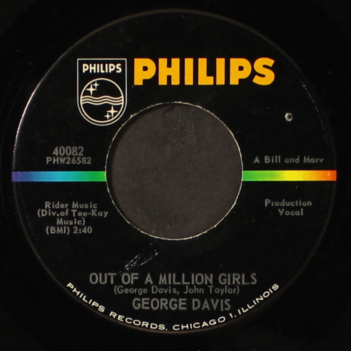out of a million girls / soft touch by GEORGE DAVIS & GROUP