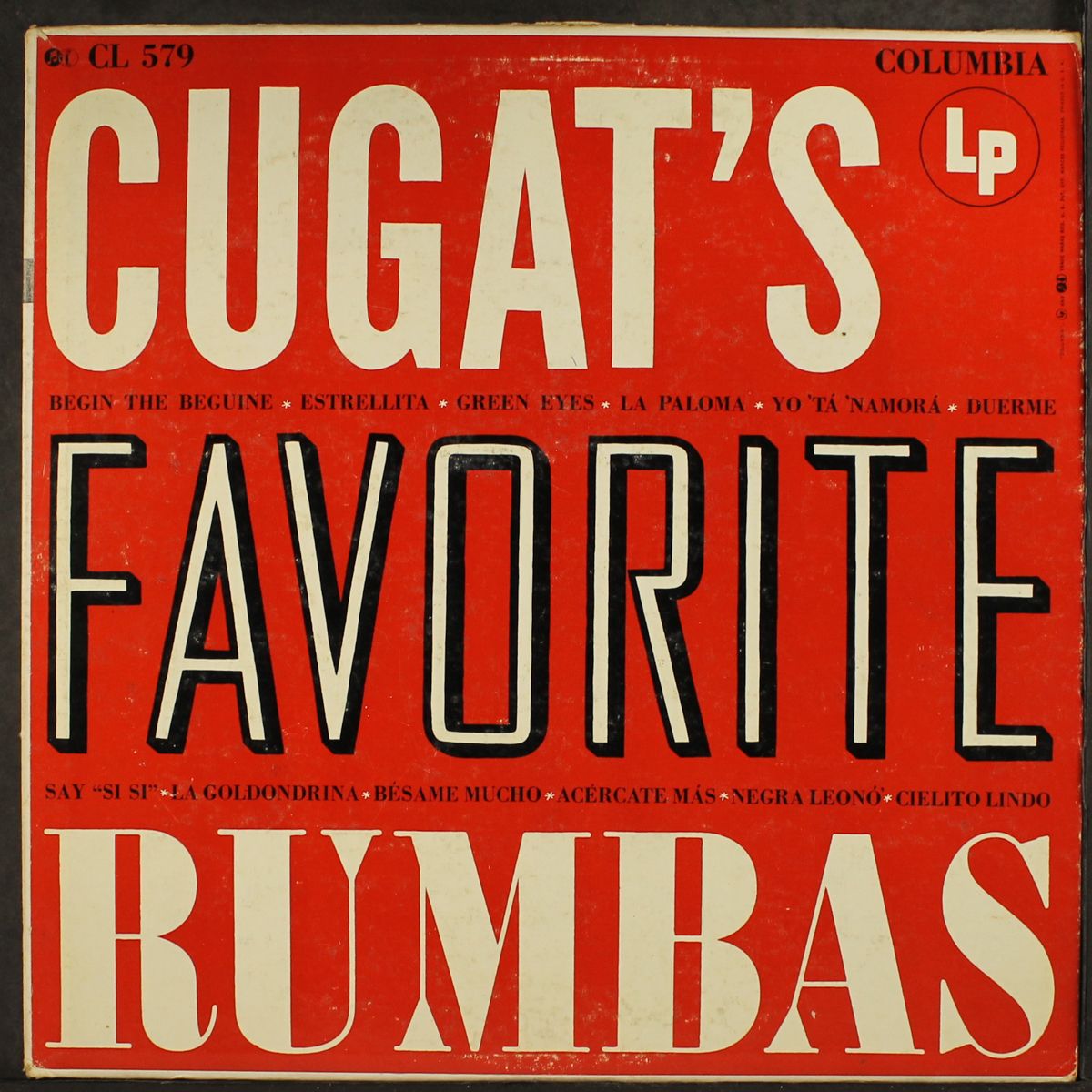 favorite rumbas by XAVIER CUGAT