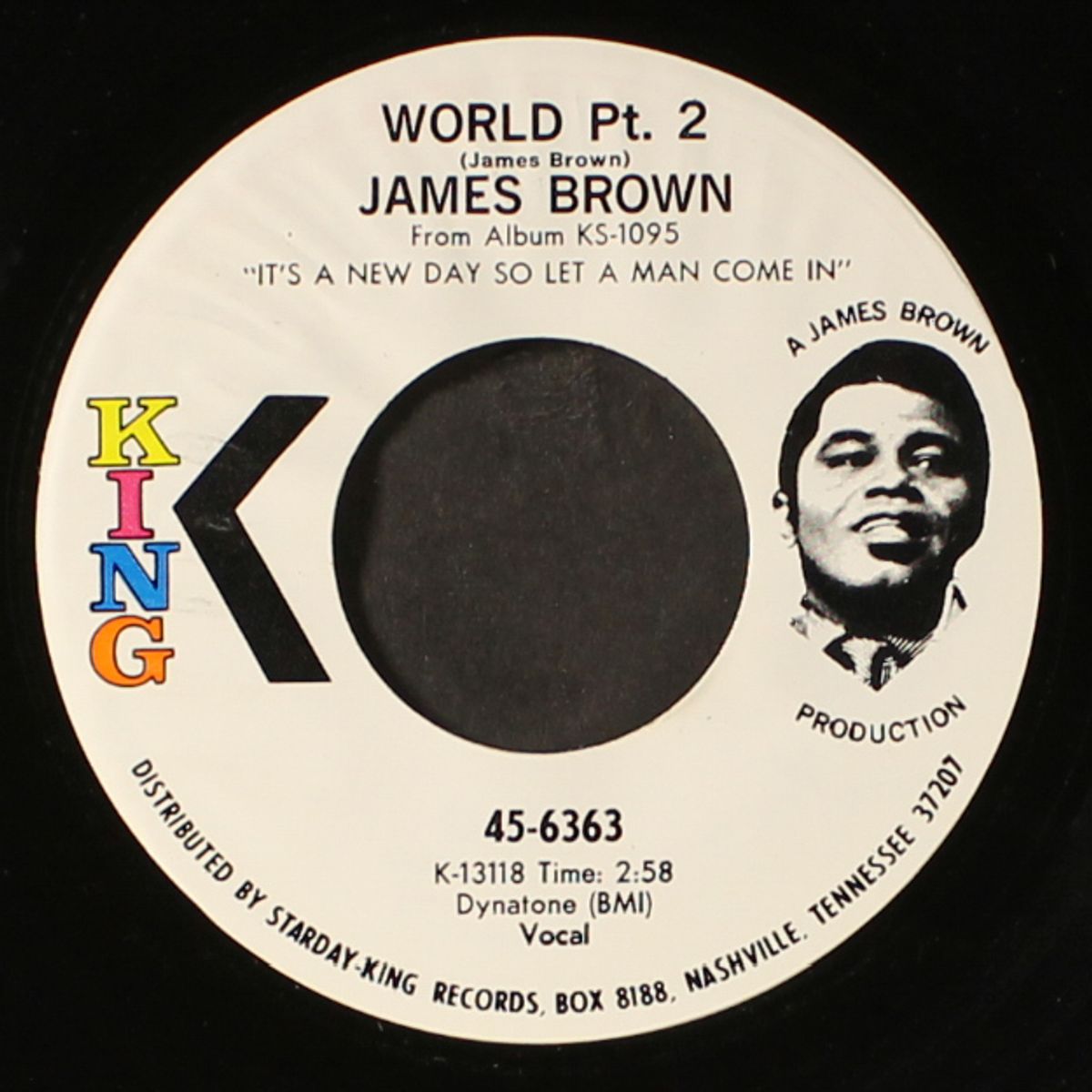 i cried / world pt. 2 by JAMES BROWN