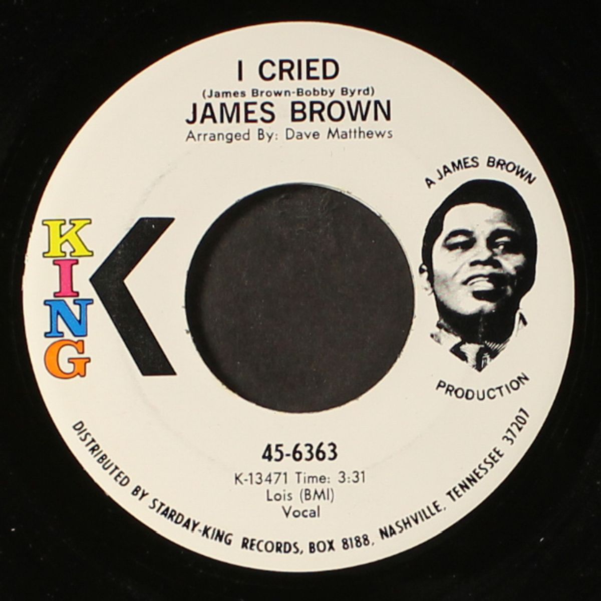 i cried / world pt. 2 by JAMES BROWN