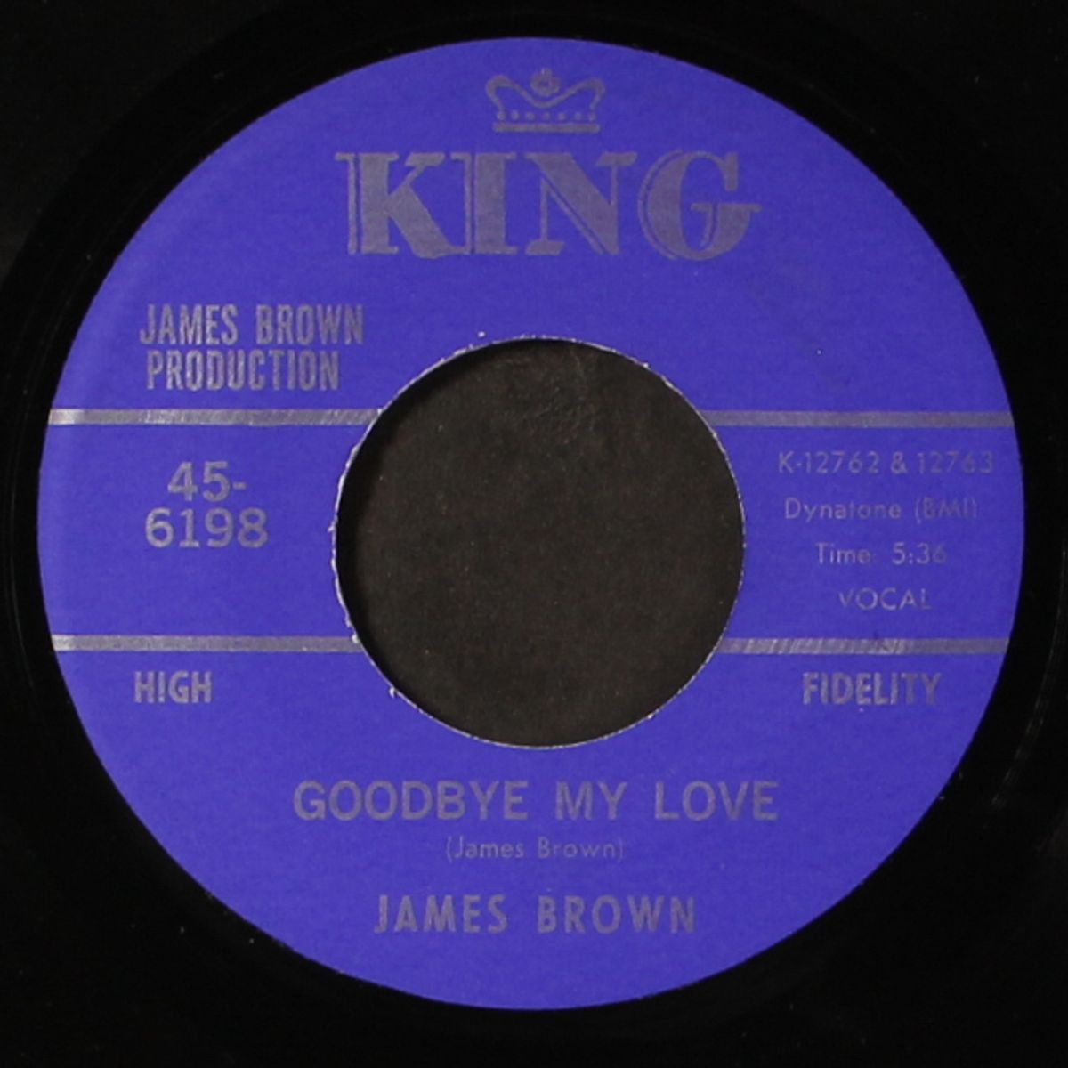 shades of brown / goodbye my love by JAMES BROWN