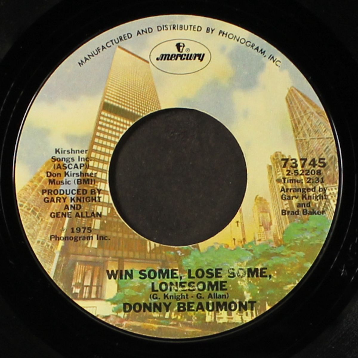 this old heart of mine (is weak for you) / win some, lose some, lonesome by DONNY BEAUMONT