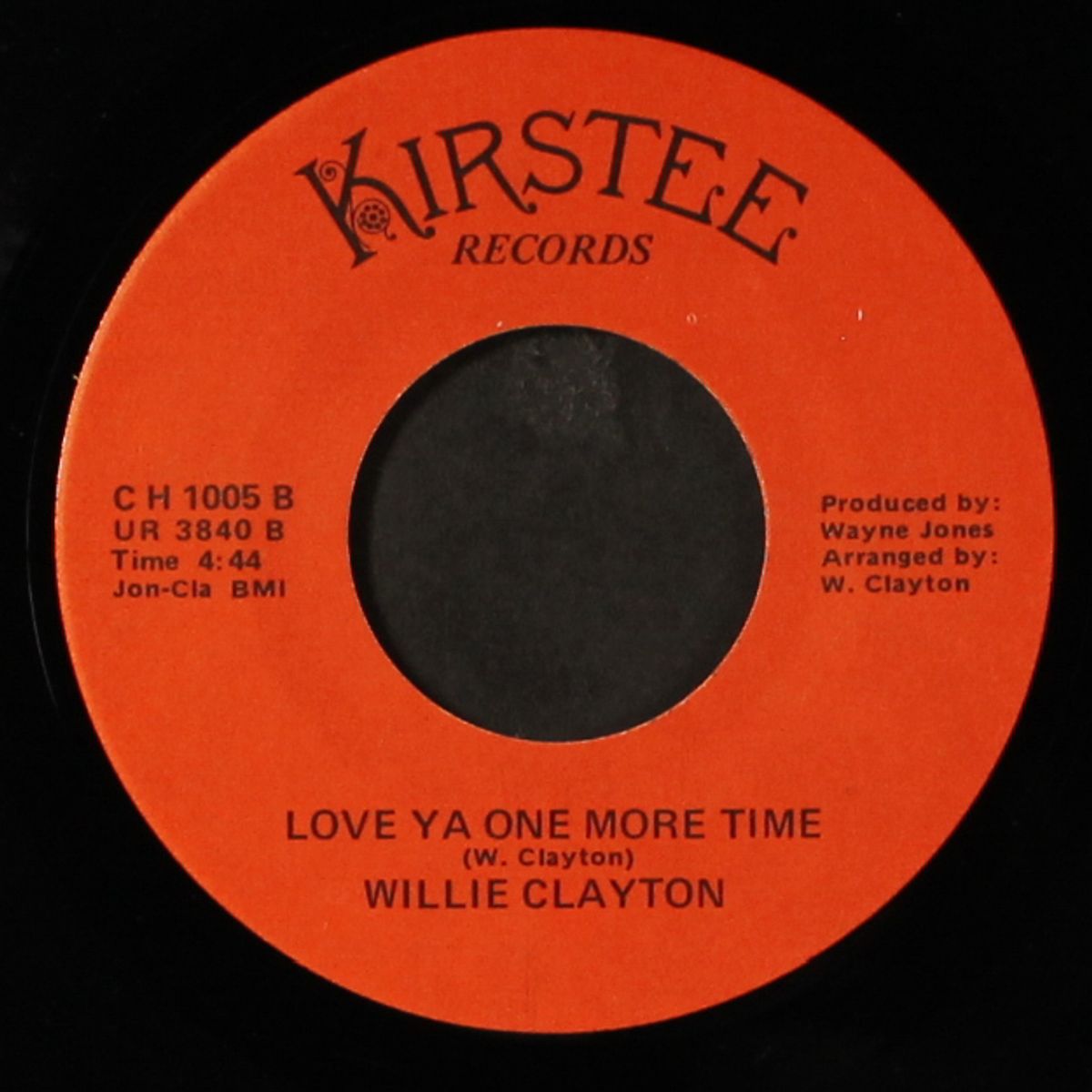 where has love gone / love ya one more time by WILLIE CLAYTON
