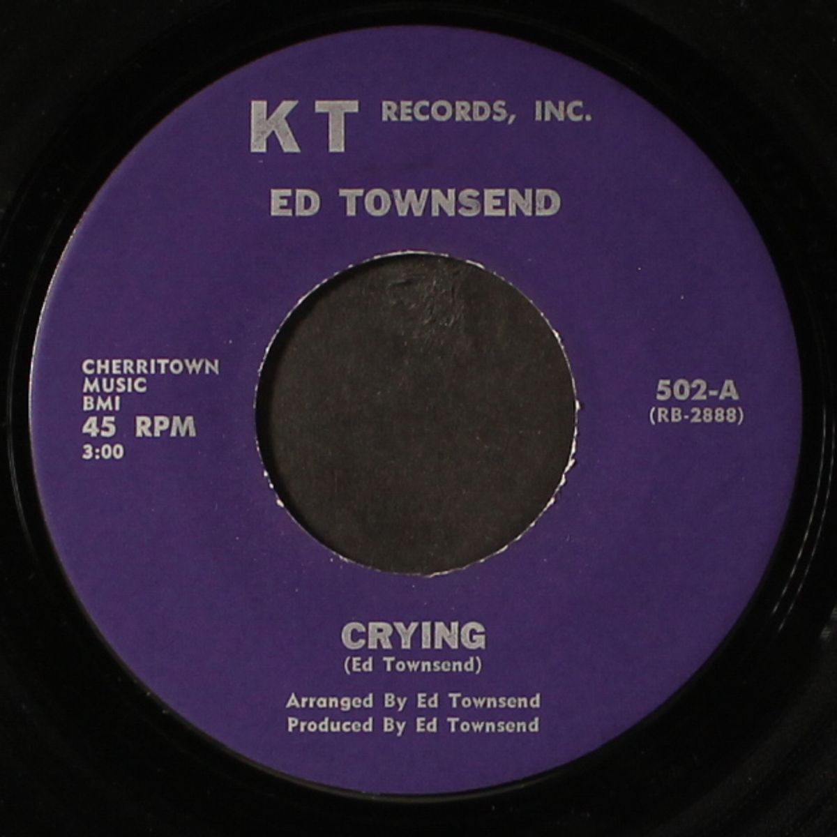 crying / get myself together by ED TOWNSEND