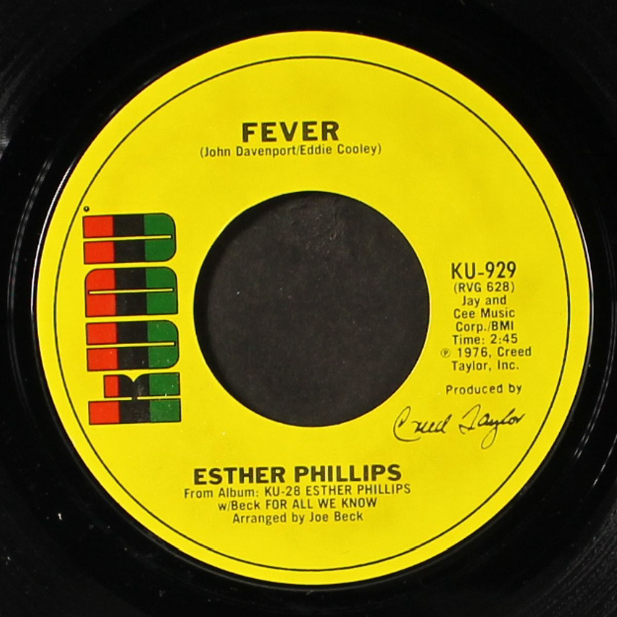 for all we know / fever by ESTHER PHILLIPS
