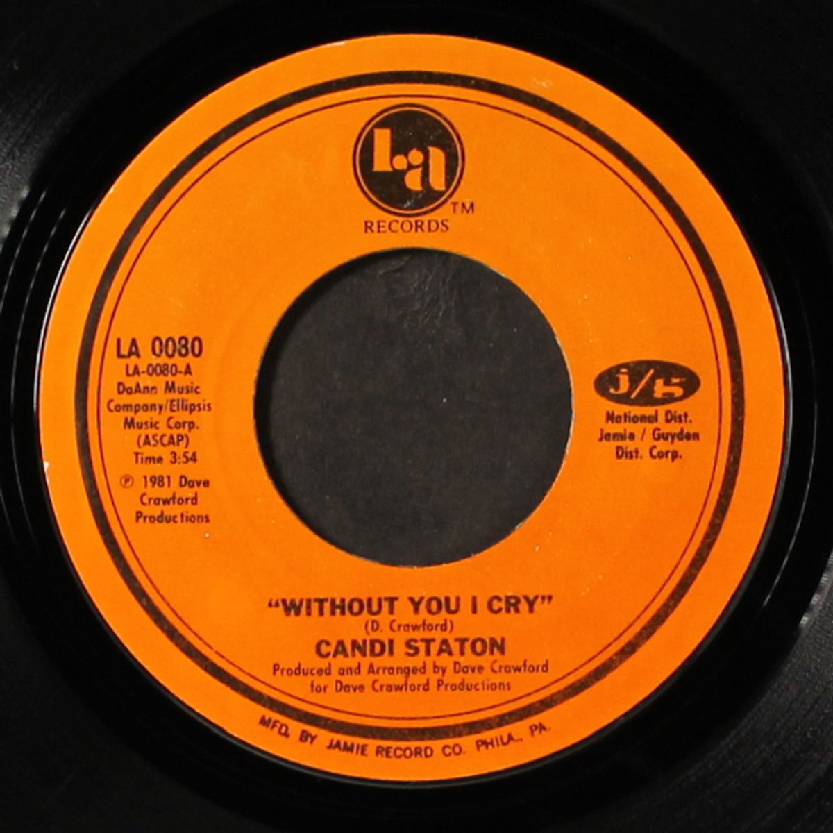 without you i cry / instrumental by CANDI STATON