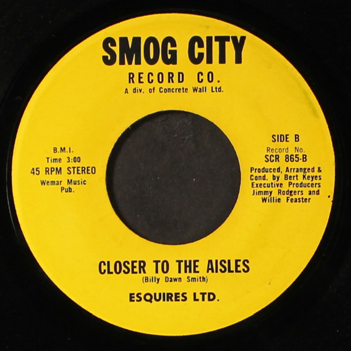 closer to the aisles by ESQUIRE LTD.