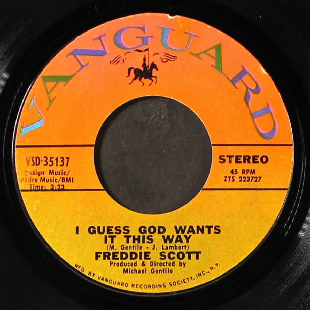 i guess god wants it this way by FREDDIE SCOTT