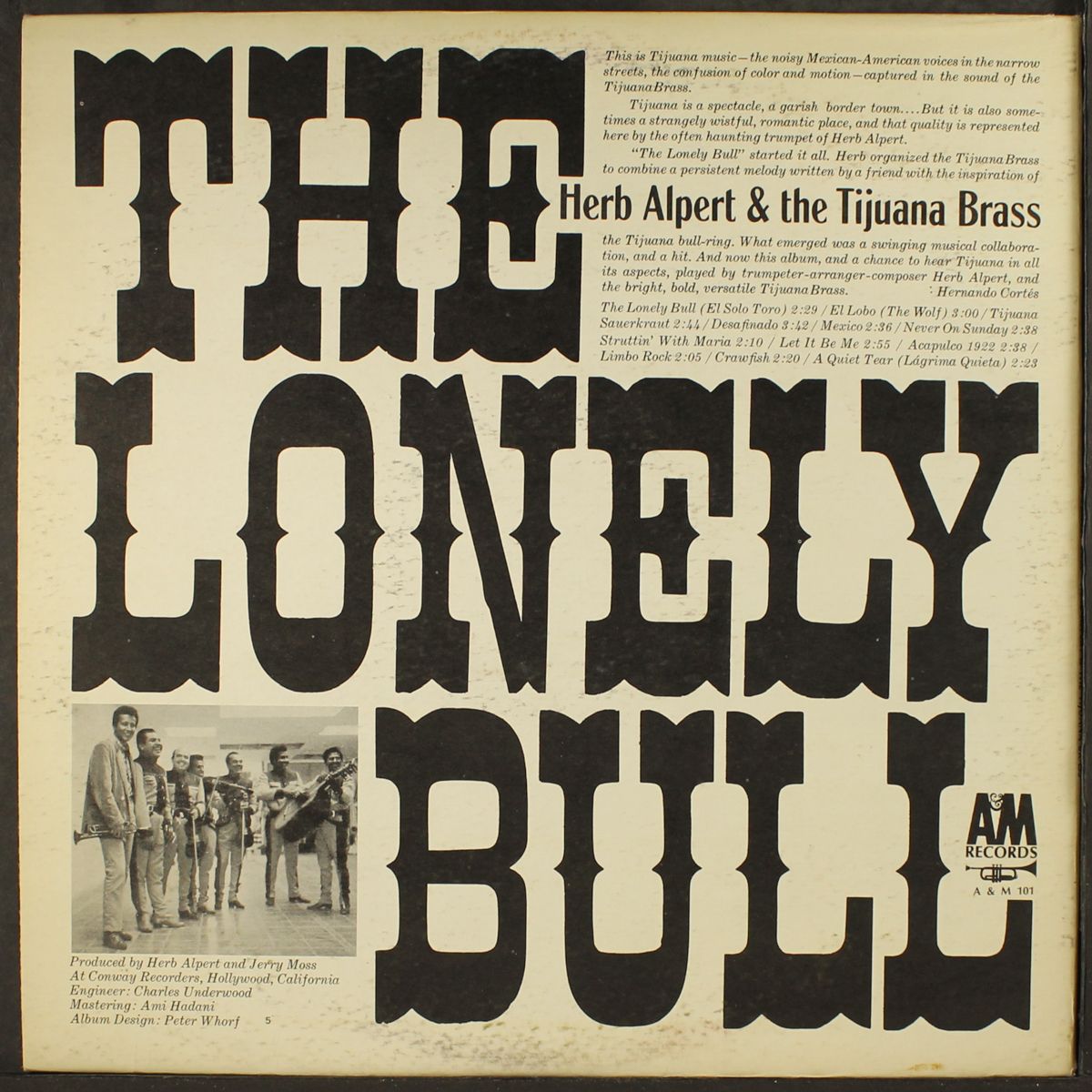 the lonely bull by HERB ALPERT & TIJUANA BRASS