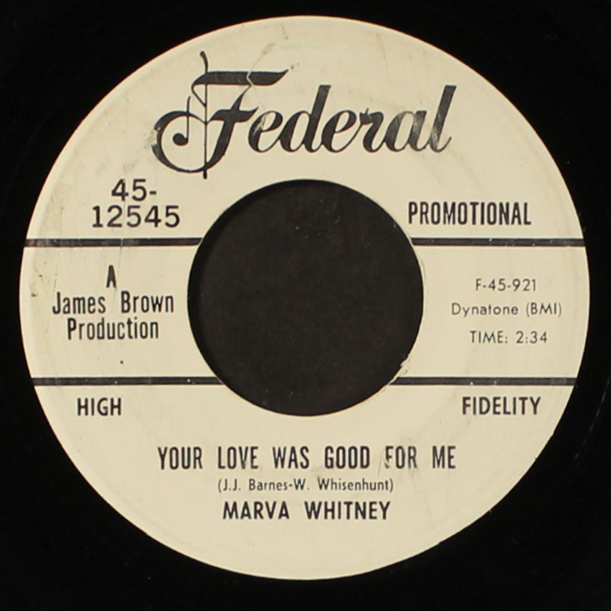 your love was good for me / saving my love for my baby by MARVA WHITNEY