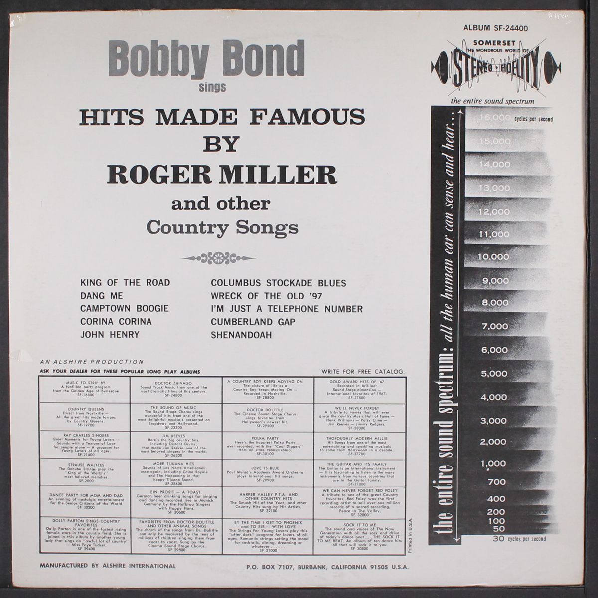 hits made famous by roger miller by BOBBY BOND