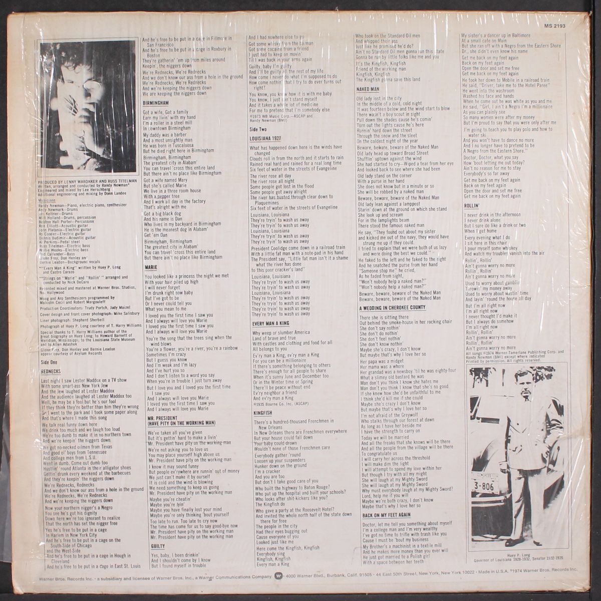 good old boys by RANDY NEWMAN