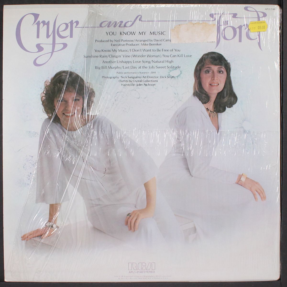 you know my music by CRYER & FORD