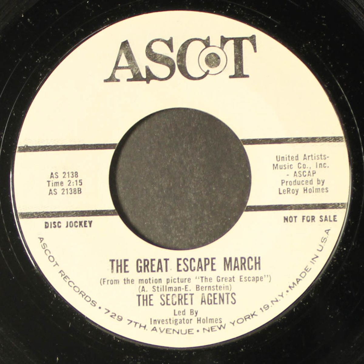 theme from dr. no / the great escape march by SECRET AGENTS