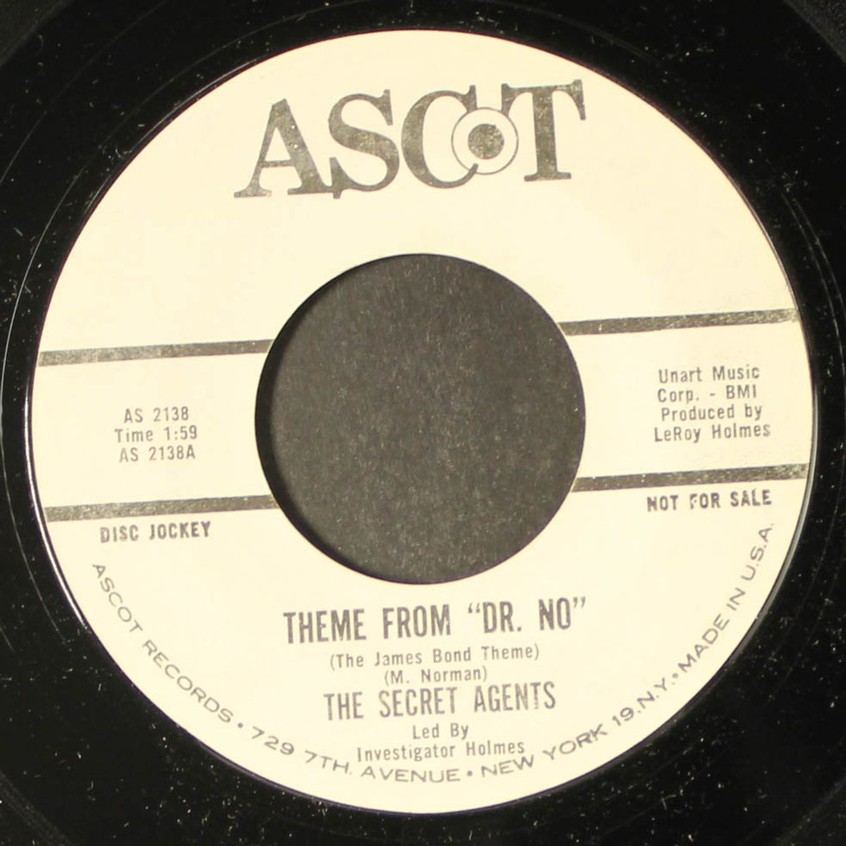 theme from dr. no / the great escape march by SECRET AGENTS