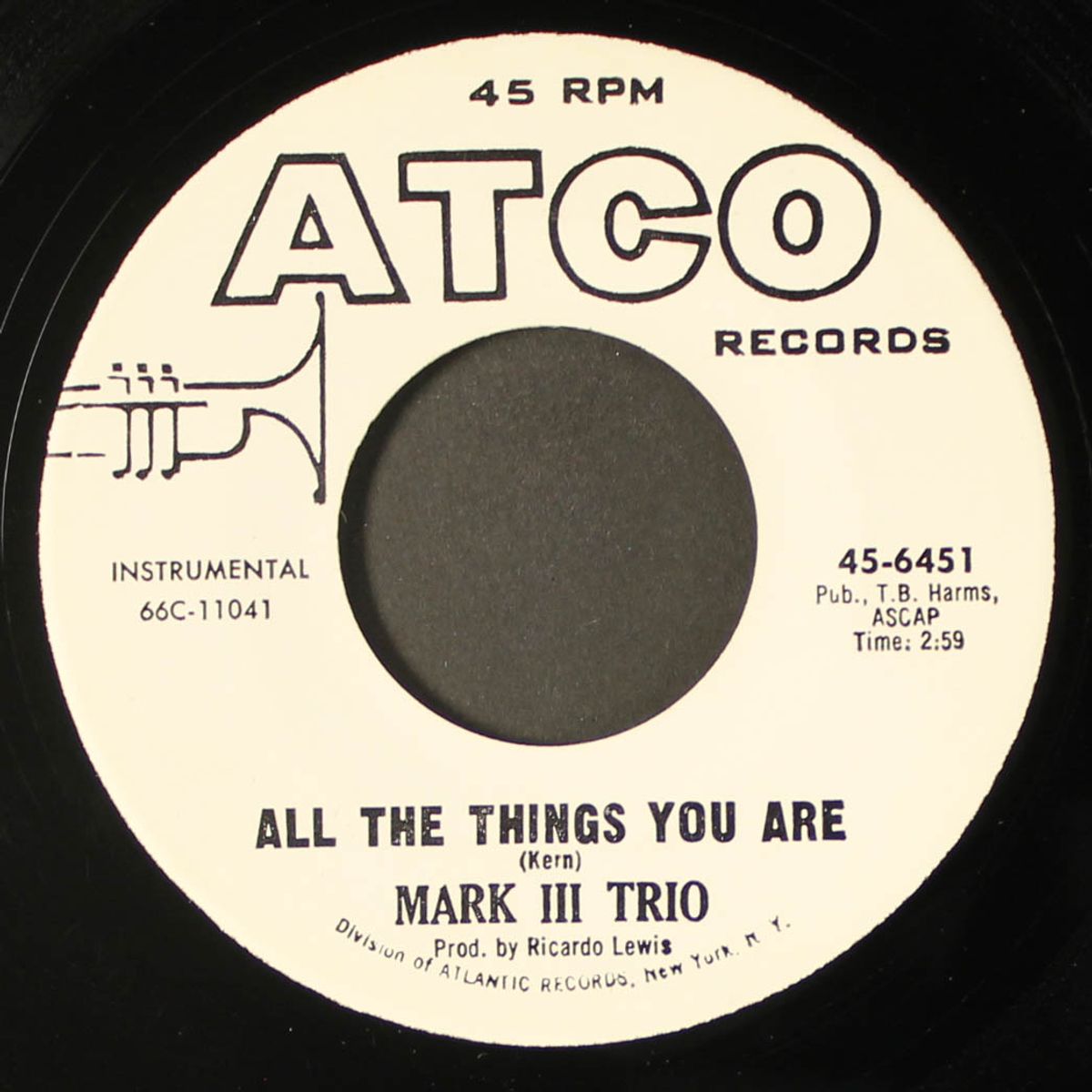tres lobos / all the things you are by MARK III TRIO