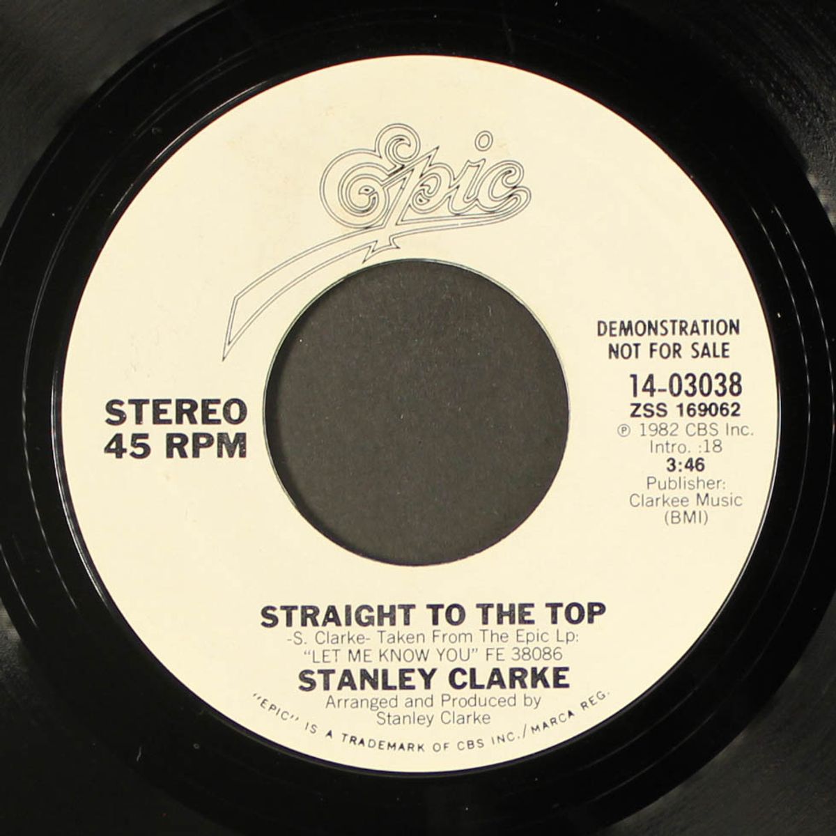 straight to the top / the force of love by STANLEY CLARKE