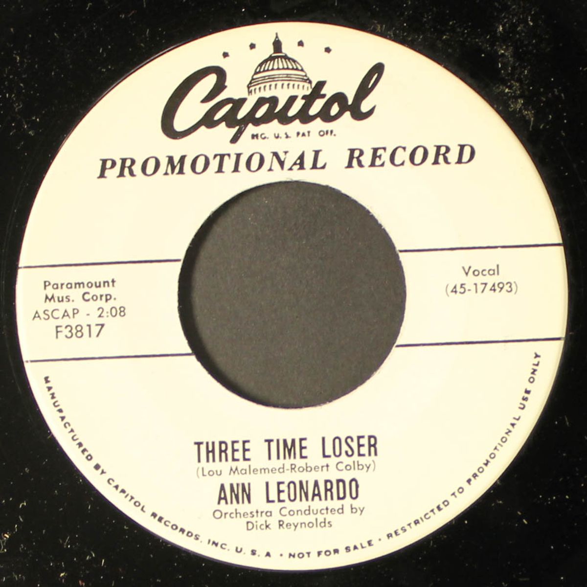 three time loser / i'll wait till monday by ANN LEONARDO