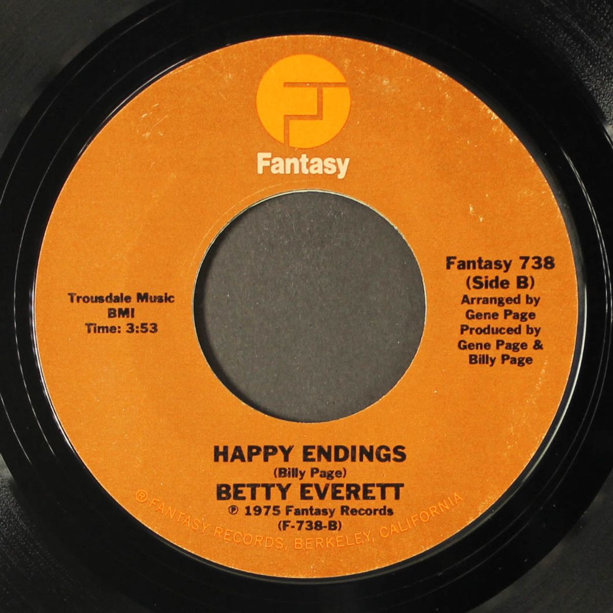 keep it up / happy endings by BETTY EVERETT