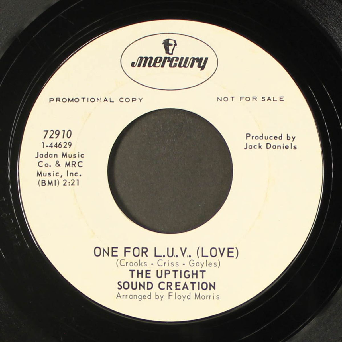 blind am i / one for l.u.v. by UPTIGHT SOUND CREATION