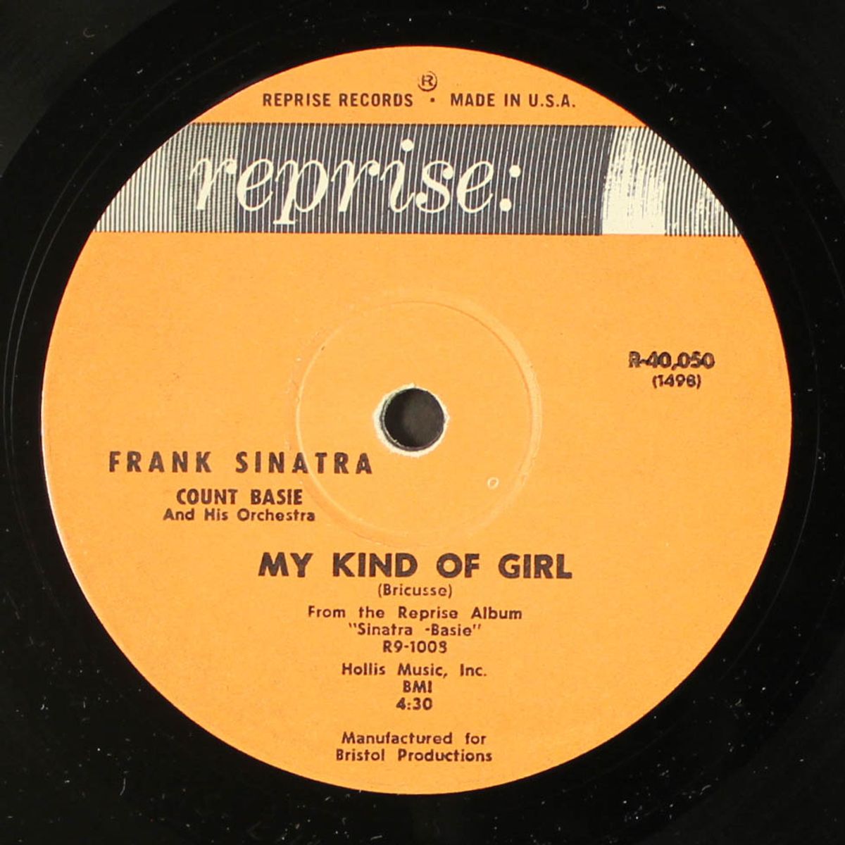 please be kind / my kind of girl by FRANK SINATRA