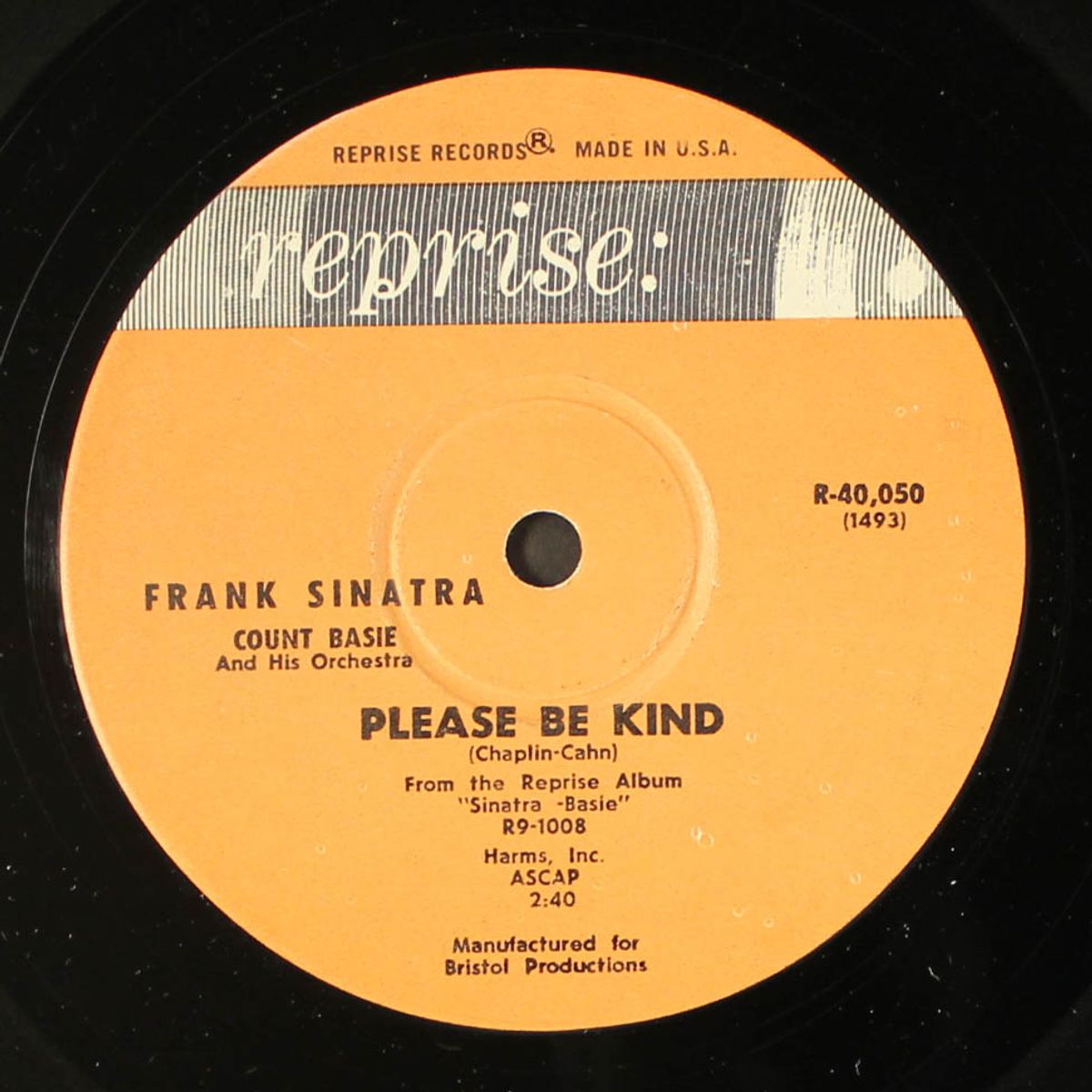 please be kind / my kind of girl by FRANK SINATRA