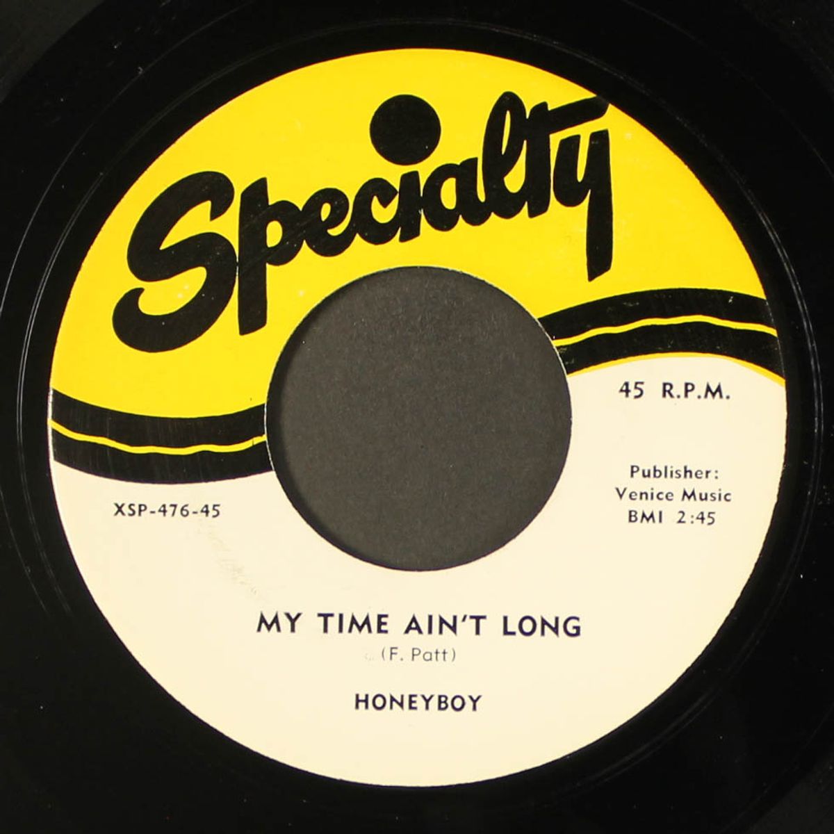 bloodstains on the wall / my time ain't long by HONEYBOY
