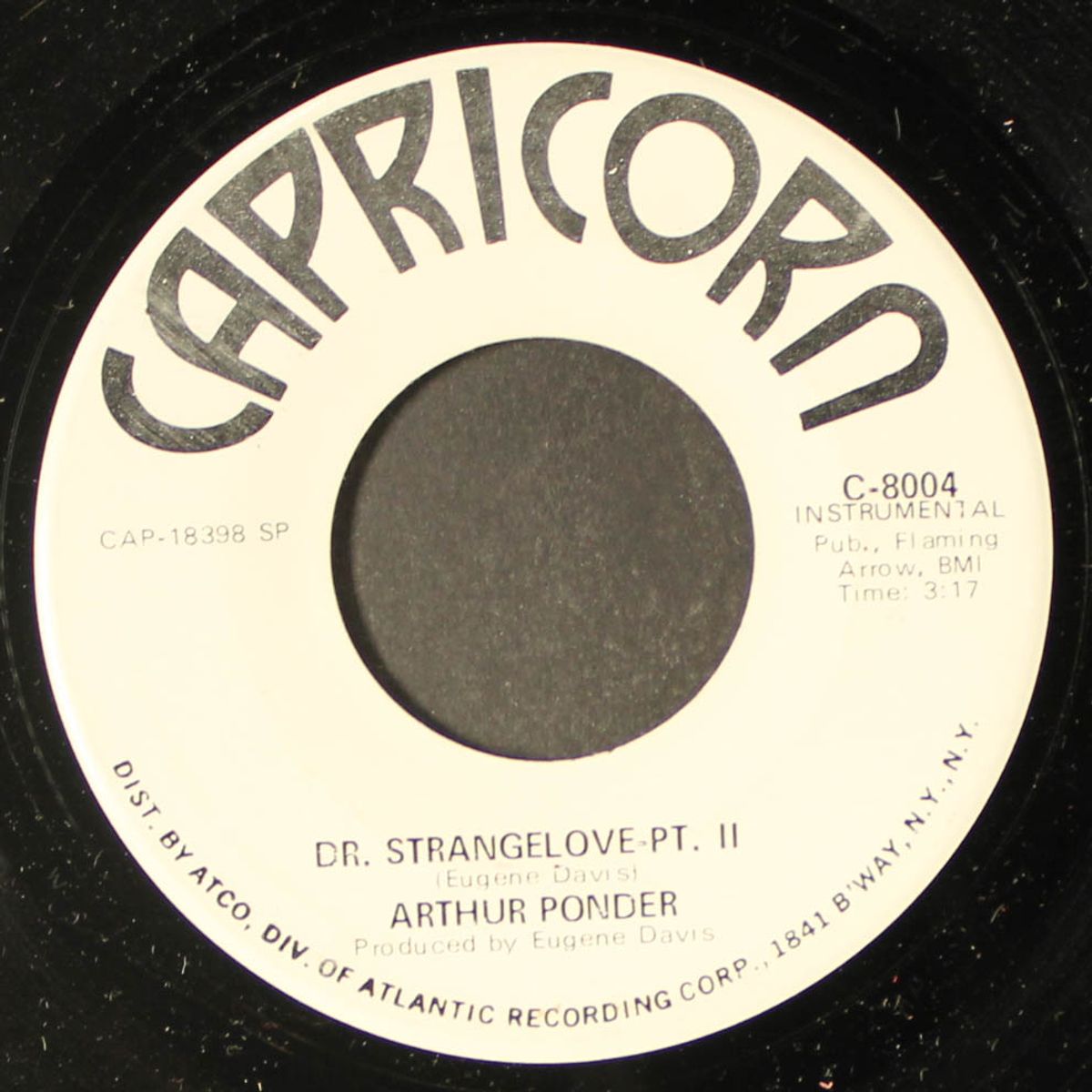 dr. strangelove / pt. ii by ARTHUR PONDER