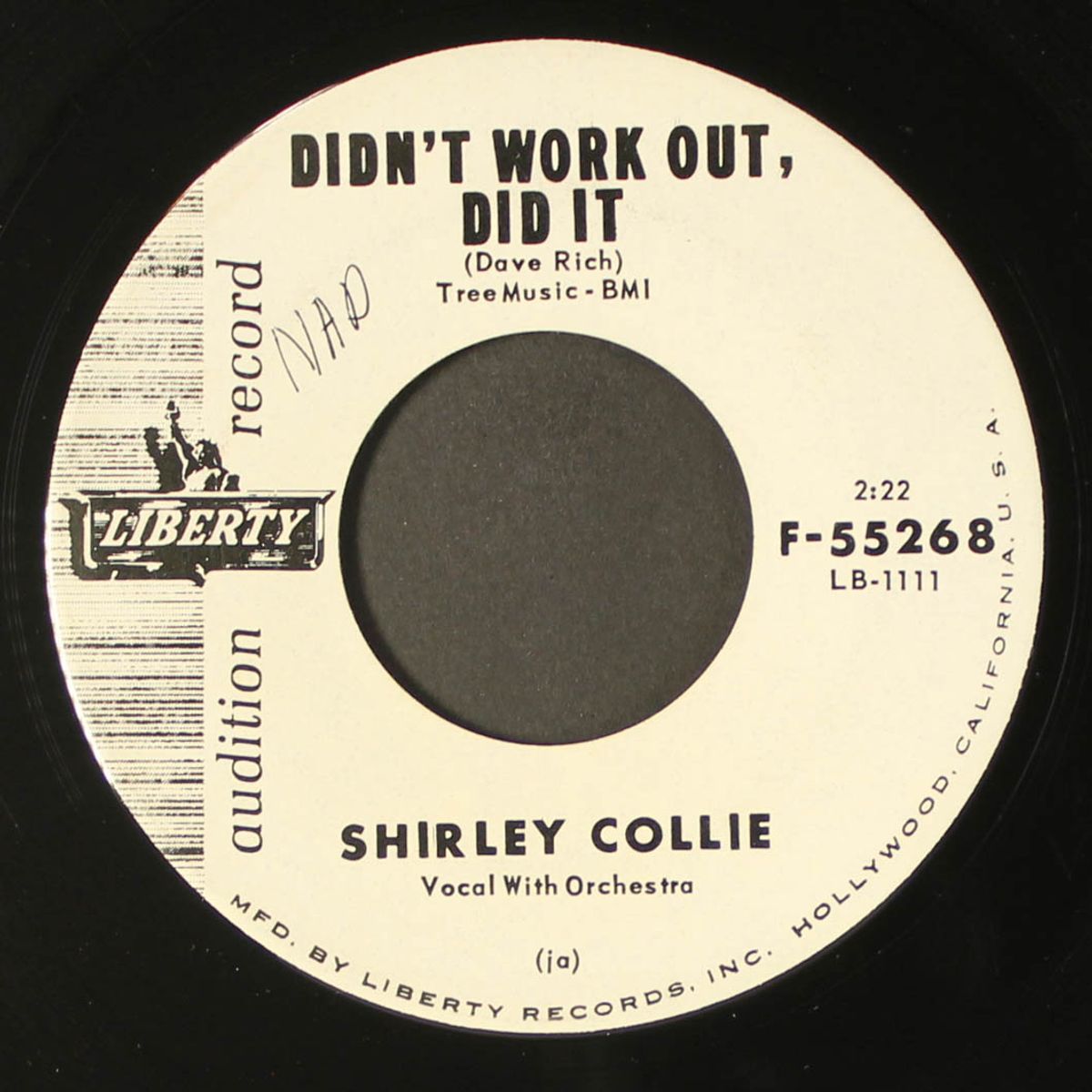 my charlie / didn't work out, did it? by SHIRLEY COLLIE