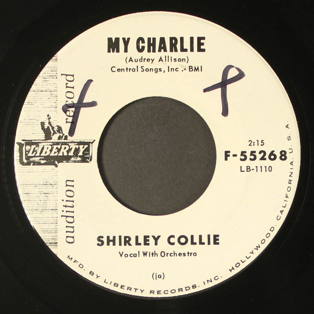 my charlie / didn't work out, did it? by SHIRLEY COLLIE