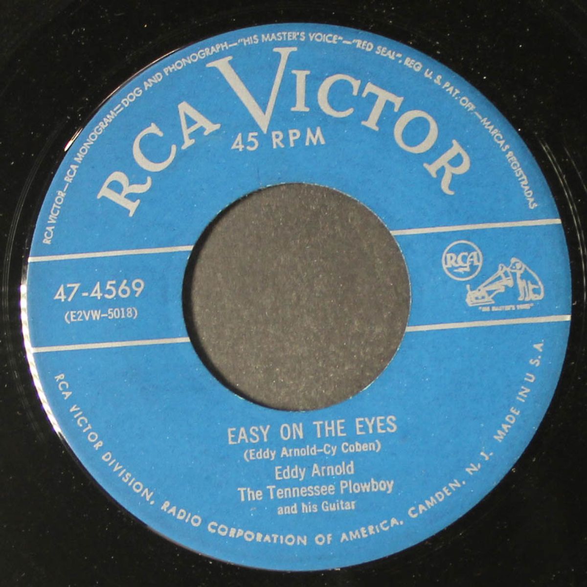 easy on the eyes / anything that's part of you by EDDY ARNOLD
