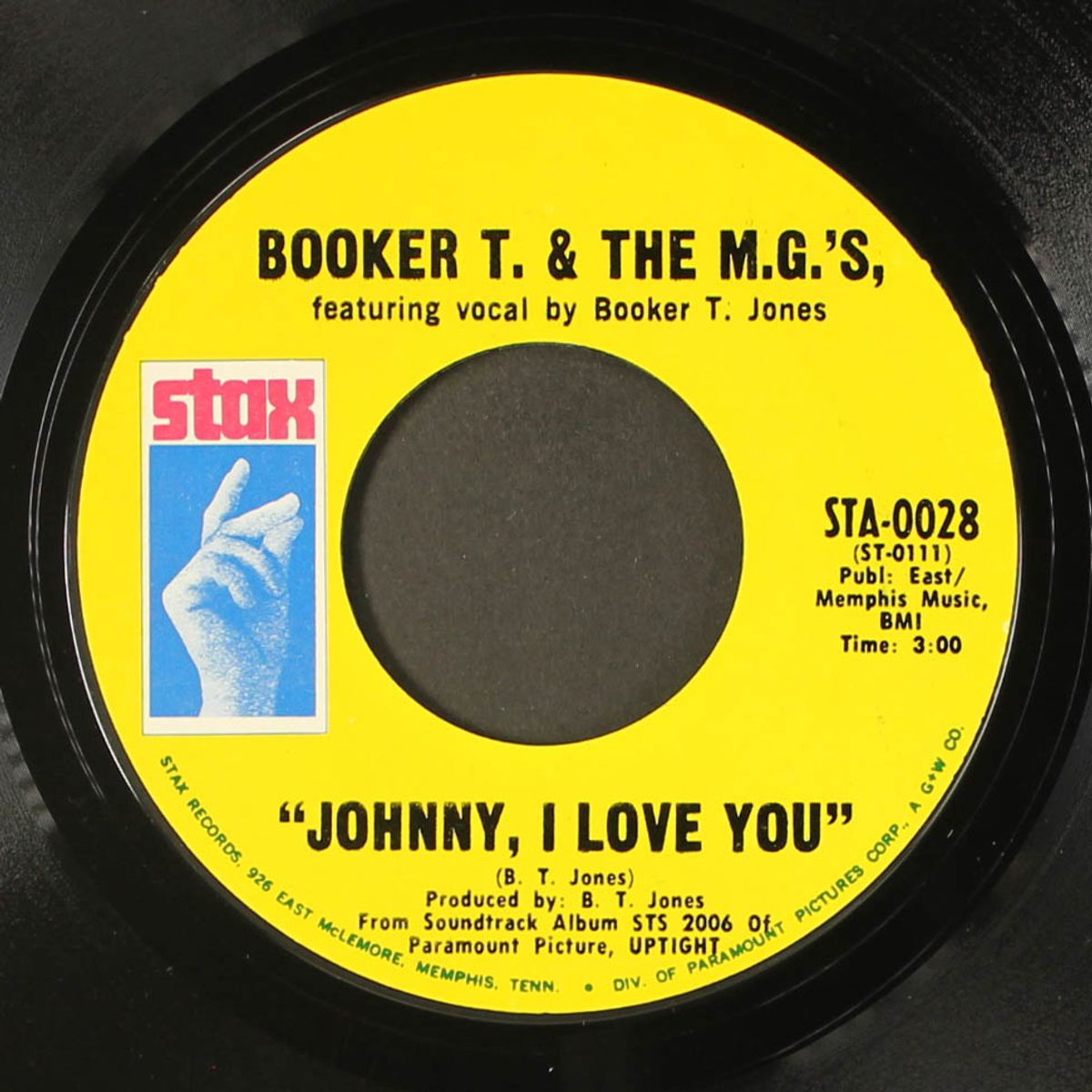 time is tight / johnny, i love you by BOOKER T & THE MG'S
