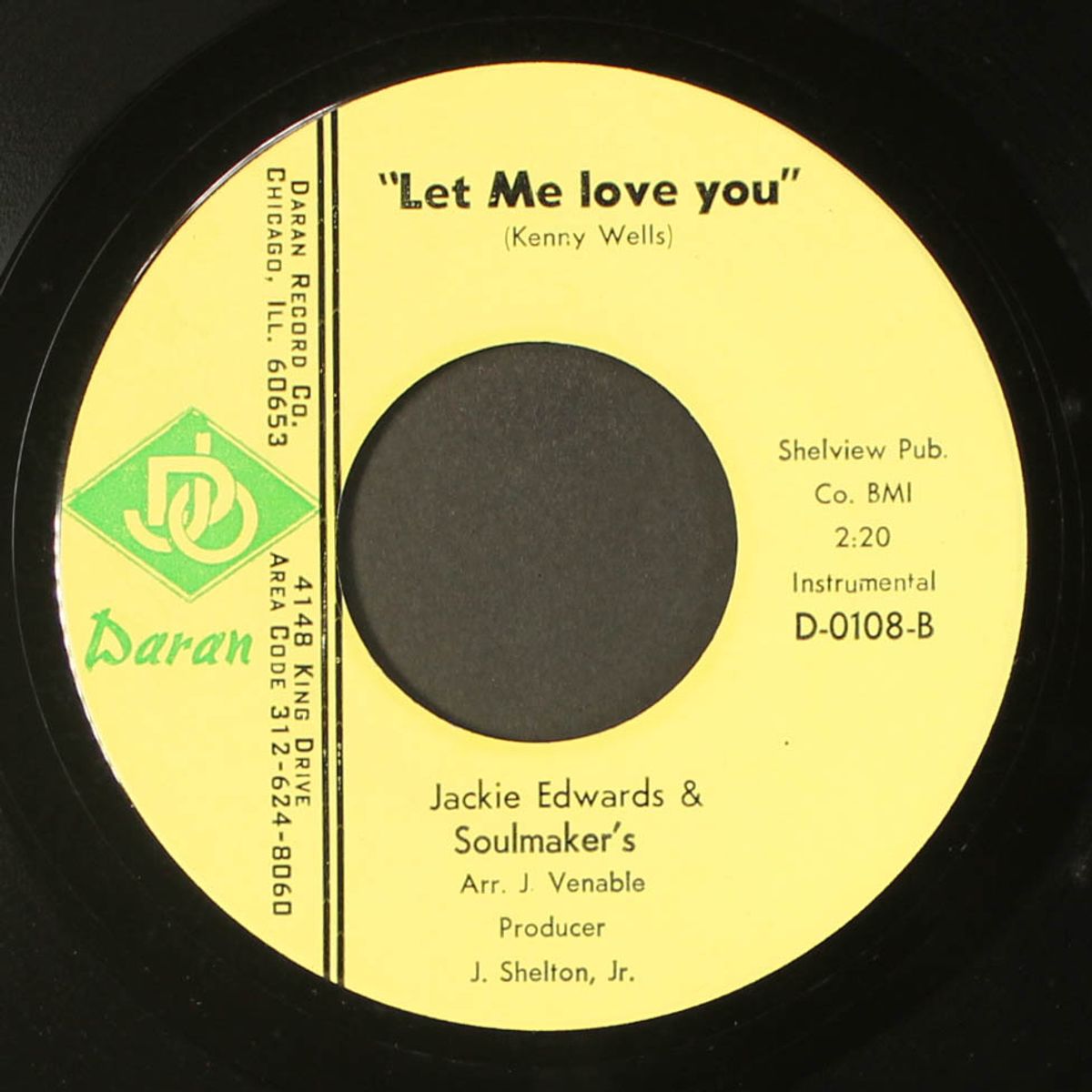the vamp / let me love you by JACKIE EDWARDS