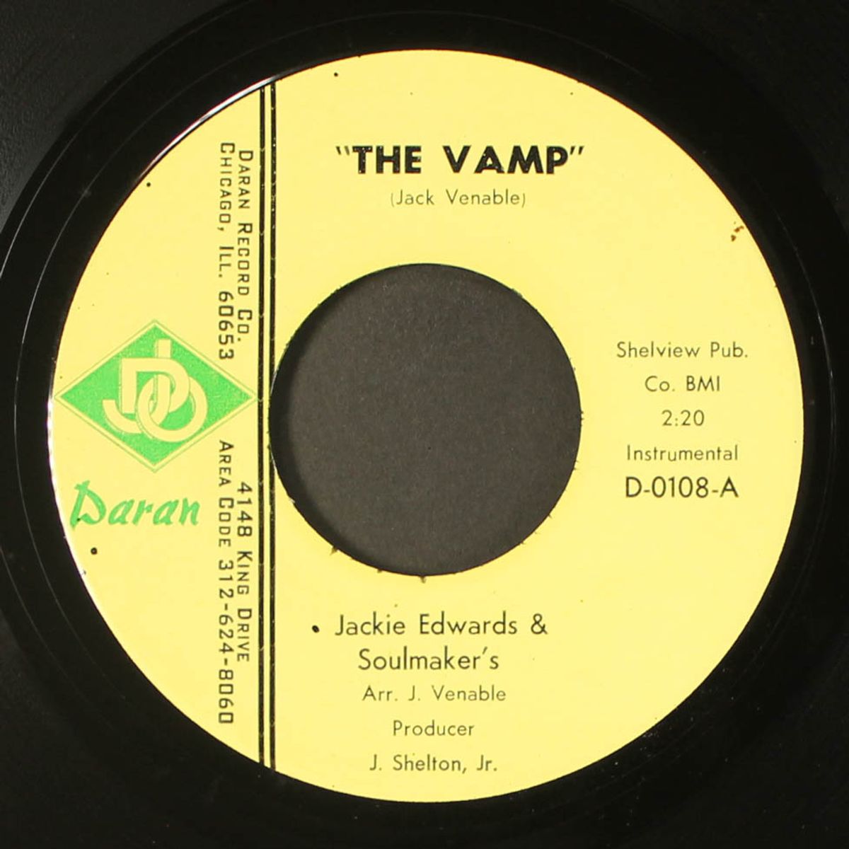 the vamp / let me love you by JACKIE EDWARDS