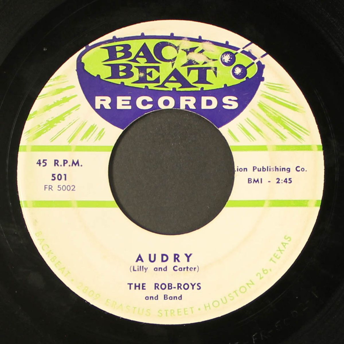 tell me why / audry by NORMAN FOX & ROB ROYS