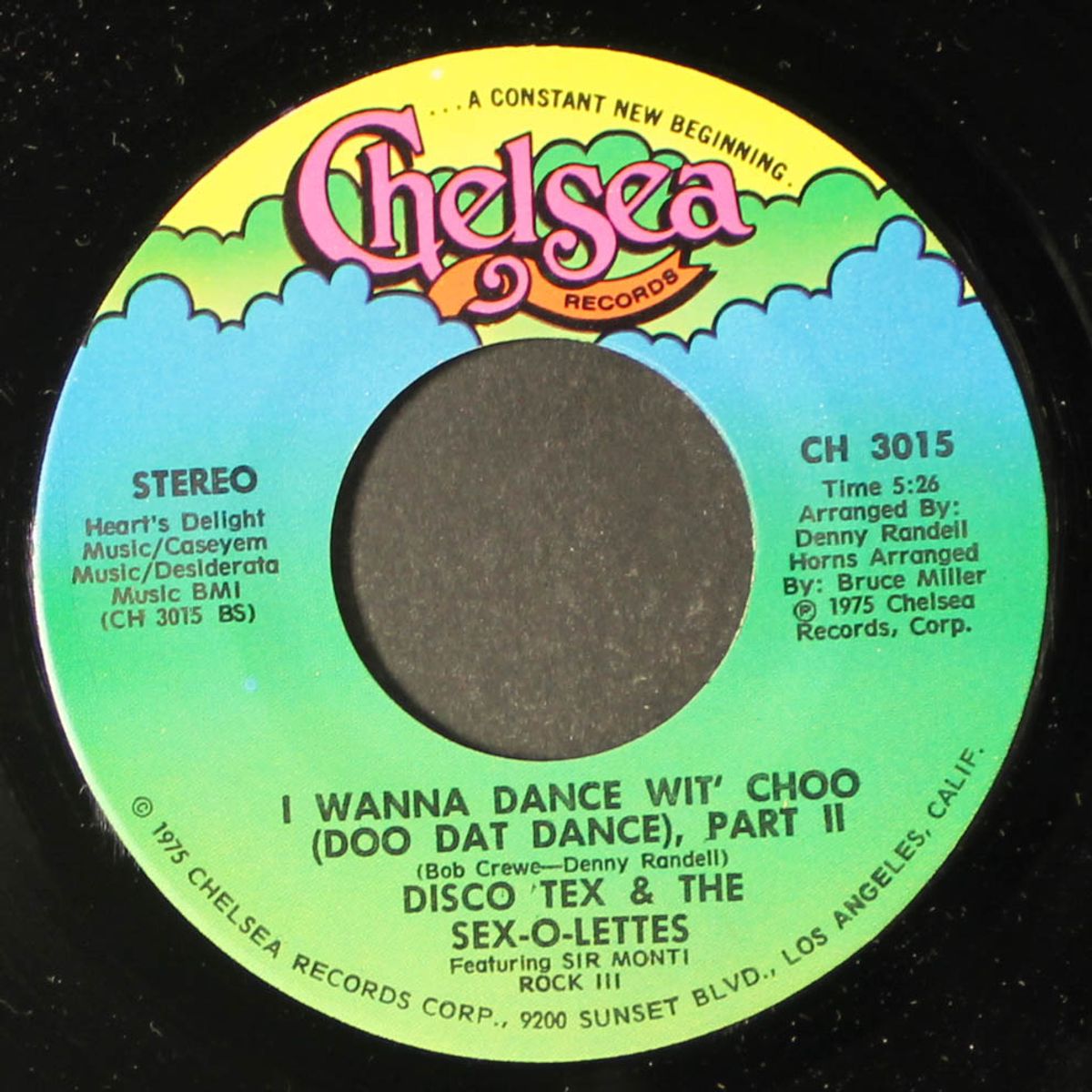 i wanna dance wit' choo / pt. 2 by DISCO TEX & THE SEX-O-LETTES